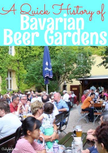 A Quick History Of Traditional Bavarian Beer Gardens Beer Garden