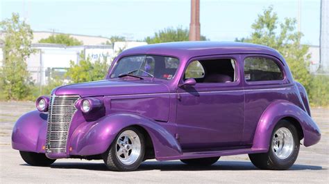 38 Chevy Street Rod Is A Tubbed Purple Three Seater Motorious