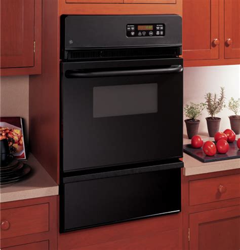 Ge Jgrs06bejbb 24 Inch Single Gas Wall Oven With 28 Cu Ft