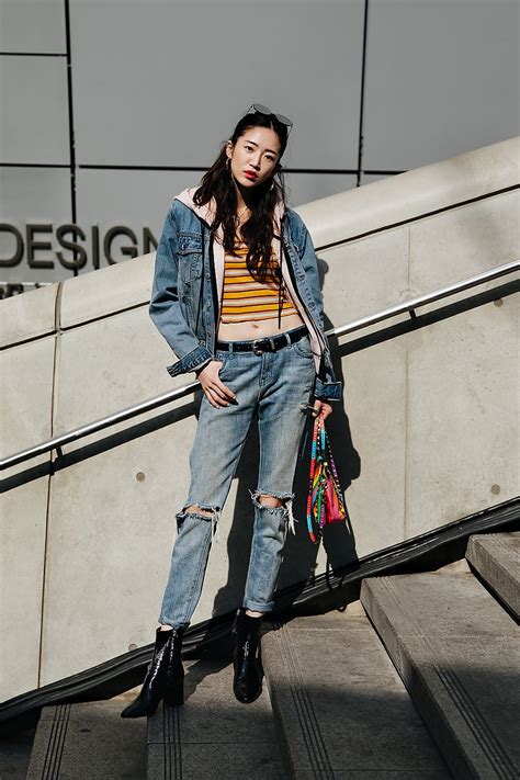 lee songyi seoul fashion week streetwear womens 2018fw koreanfashionstreet 패션 스타일 한국 패션 가을