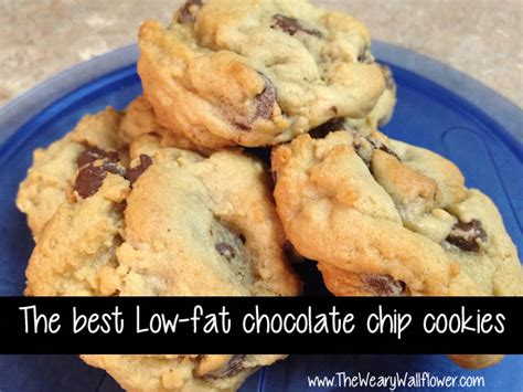 Amazing Low Fat Chocolate Chip Cookies The Weary Wallflower