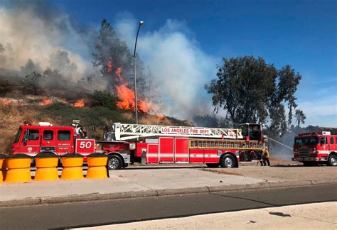 Glendale Evacuation Orders Canceled As Crews Stop Growth Of Brush Fire
