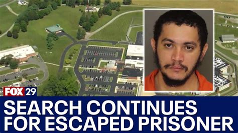 Search Continues For Convicted Murder Who Escaped Pennsylvania Prison
