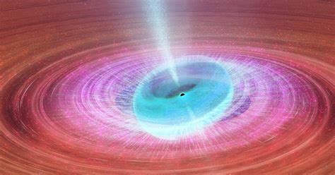 Bizarre Black Hole Drags Spacetime Blasts Wobbling Plasma Jets