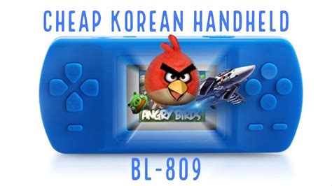 Bl 809 A Korean Handheld Game Player Youtube