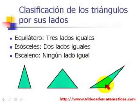 Triángulos Equilátero Isósceles Escaleno YouTube