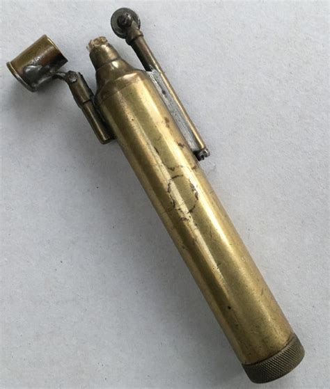 Bexley Medals And Militaria Trench Art Lighter Made From Smle Oiler