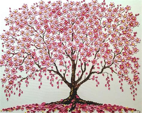 Cherry Blossom Tree Pink Flowers Blossom Trees Cherry Blossom Tree
