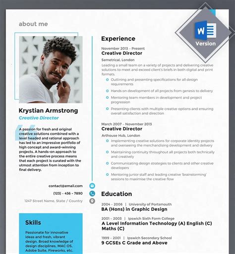 Download the latest simple illustrator resume template for absolutely free to use in your next dream job opportunity. 40 Best 2019's Creative Resume/CV Templates | Printable DOC