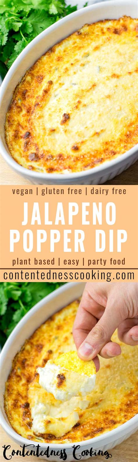Jalapeno Popper Dip Vegan Contentedness Cooking