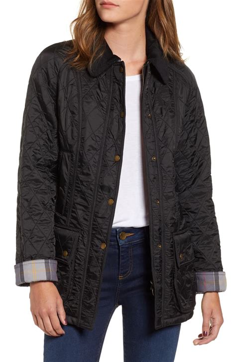 Barbour Beadnell Fleece Lined Quilted Jacket Nordstrom Quilted