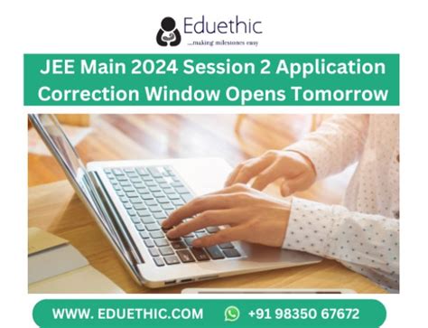 JEE Main 2024 Session 2 Application Correction Window Opens Tomorrow