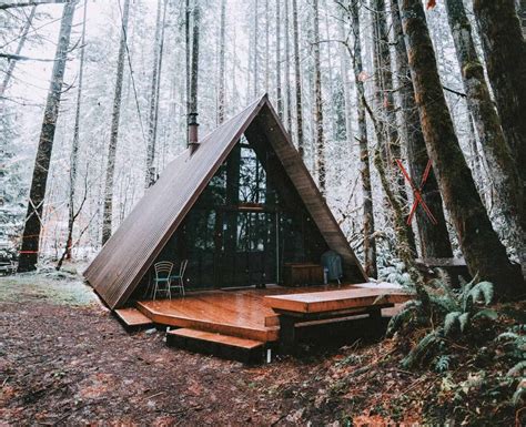 15 Breathtaking A Frame Cabins That You Can Actually Rent