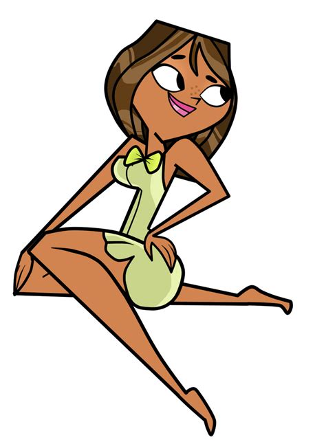 Courtney Sitting Total Drama Colored Version By Evaheartsart On