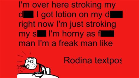 Im Over Here Stroking My Dick I Got Lotion On My Dick Right Now Know