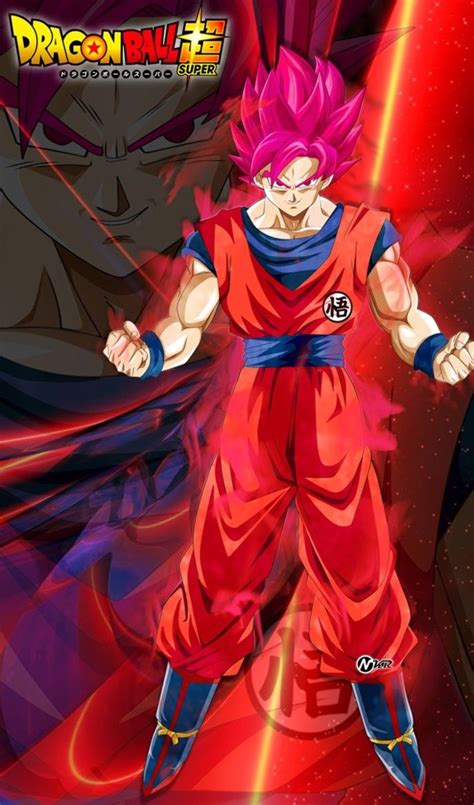 Goku Fase Dios Dragon Ball Anime Desenhos Dragonball