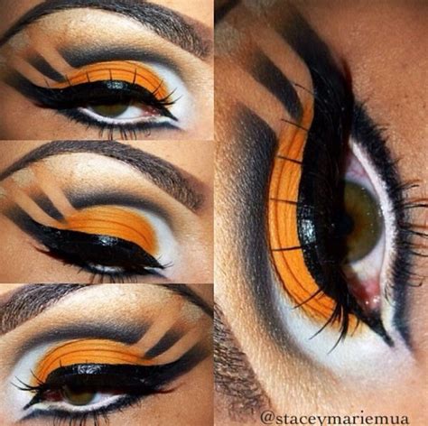 Simple Tiger Halloween Makeup