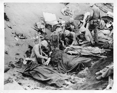 Marine Casualties On Iwo Jima The Allied Race To Victory World War