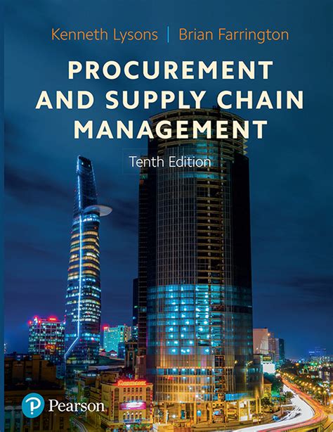 Procurement And Supply Chain Management By Kenneth Lysons Goodreads