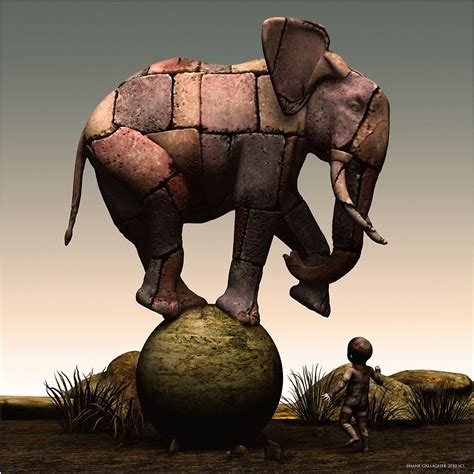 The Surrealists Elephant By Shane Gallagher Redbubble