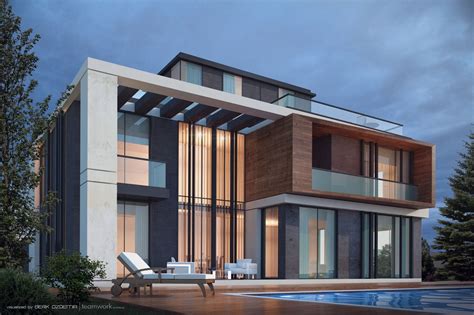 Modern contemporary houses in malawi house design with floor. Modern Villa Design | Ecuador House Ideas - Rear View ...