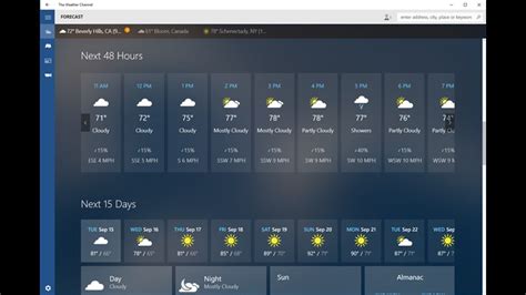 The Weather Channel Is Now Available For Windows 10 Winbuzzer