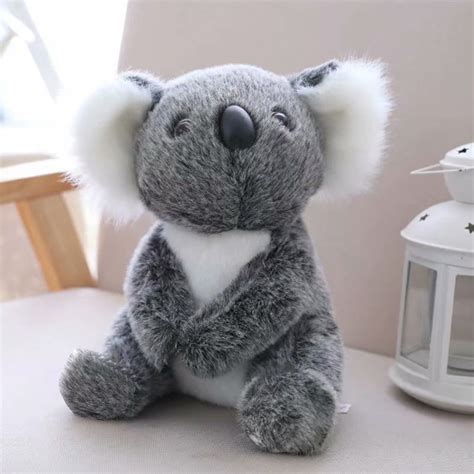 Floepx Toy Plush Doll Cute Soft Simulation Koala Bear Plush Toy Stuffed