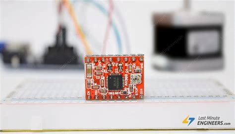 Learn About A4988 Stepper Motor Driver Along With Pinout Wiring