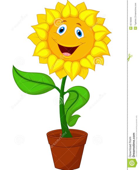 19,823 best sunflower cartoon image ✅ free vector download for commercial use in ai, eps, cdr, svg vector illustration graphic art design format.sunflower, cartoon flowers, sunflower abstract. Sunflower Cartoon Presenting Stock Vector - Image: 45746093