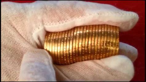 Coin Roll Hunting 25 Roll Of Gold Dollars 2 Youtube