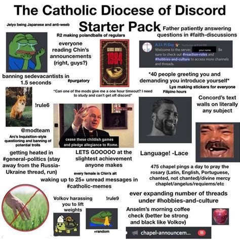 Cdd Starterpack Rcatholicmemes