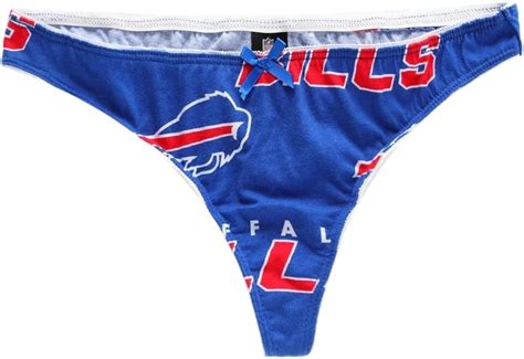 Buffalo Bills Women S Nfl Sidelines Cotton Thong Underwear Amazon De Sport And Freizeit