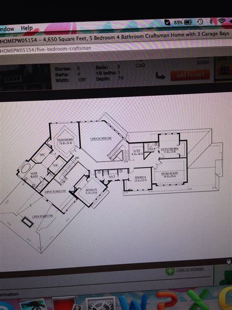 2nd Floor Blueprint For My Dream Home Craftsman House 2nd Floor My