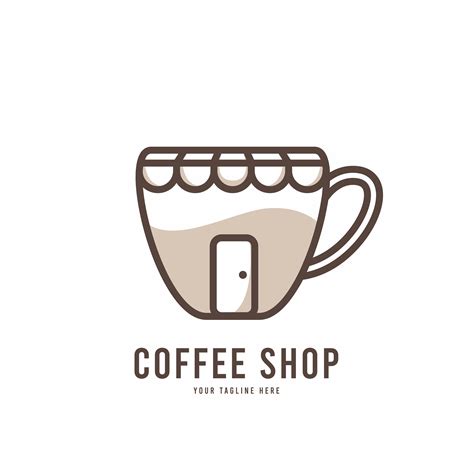 Coffee Shop Logo Design Logo Café Tea Logo Coffee Shop Logo Cafe