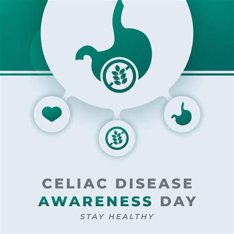 Premium Vector National Celiac Disease Awareness Day Design