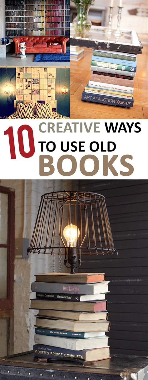 475 Best Fun Things To Do With Old Books Images On