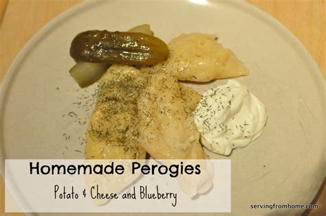 Easy Perogies Recipe Potato And Cheese Or Blueberry