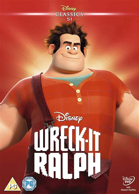 Wreck It Ralph 2013 Limited Edition Artwork Sleeve Dvd Uk