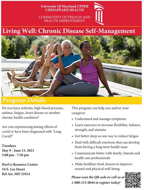 chronic disease self management healthy harford