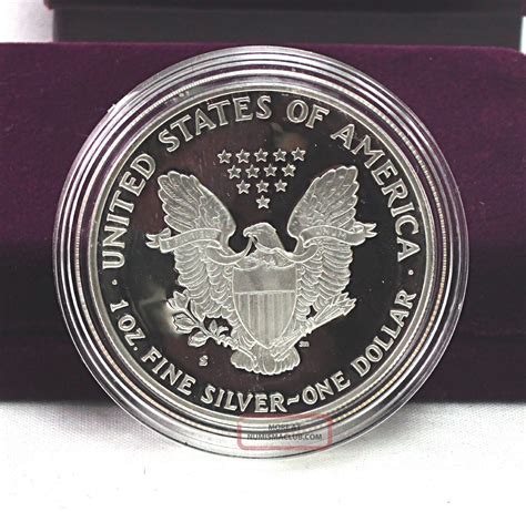1987 S 1 Oz Proof Silver American Eagle