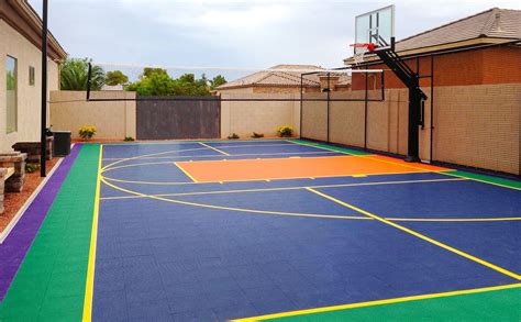 Outdoor And Indoor Residential Multi Court Multi Use Backyard Game