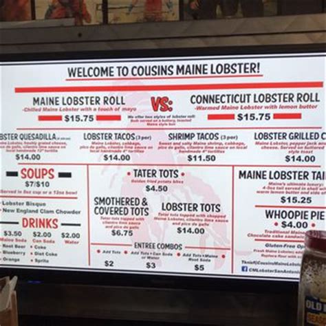 Maybe you would like to learn more about one of these? Cousins Maine Lobster - San Antonio - 95 Photos & 91 ...