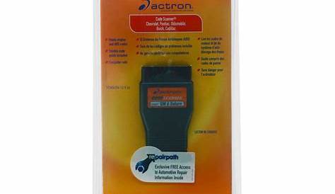 Actron® CP9001 - Code Scanner - TOOLSiD.com