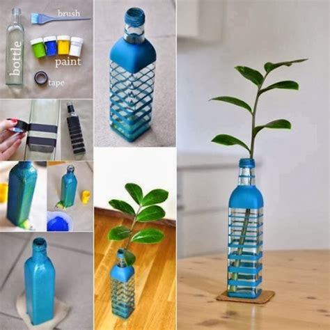 Kerajinan Tangan Dari Botol Bekas Yg Mudah Dibuat Inspirasi Terbaru