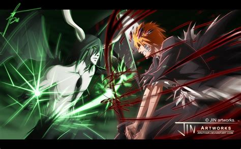 Ichigo Vs Ulquiorra Wallpaper Wallpapersafari