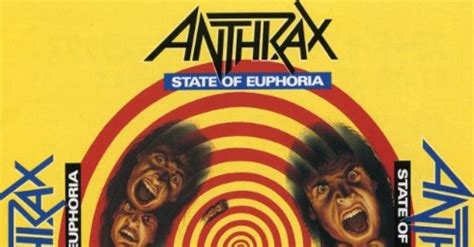 Recenze Anthrax State Of Euphoria 1988 Megaforce Island Metal Line