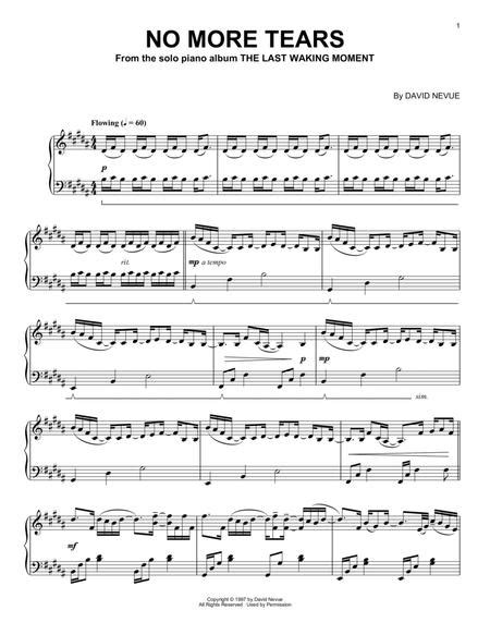 No More Tears By Digital Sheet Music For Score Download And Print Hx