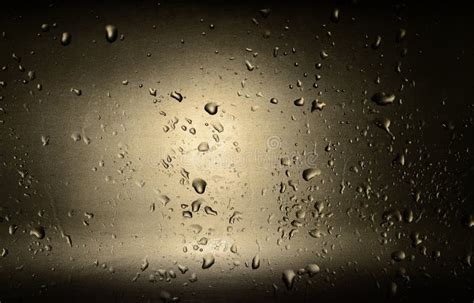 Blur Water Drop On Metal Background Stock Image Image Of Surface