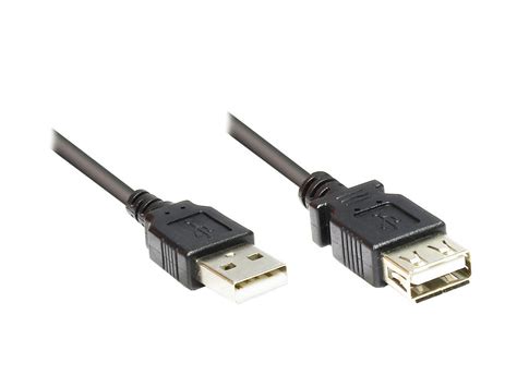 Verlängerung USB 2 0 Stecker A an Buchse A Amazon de Computer Zubehör