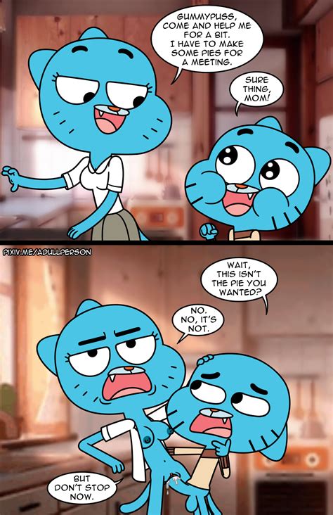 Post Adullperson Gumball Watterson Nicole Watterson The Amazing World Of Gumball